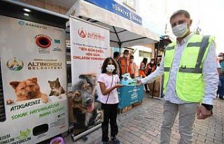 Altınordu’da can dostlar unutulmadı