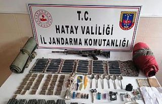 Amanoslar’da terör örgütüne ait piyade tüfeği...