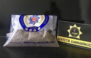 Amasya’da 213 gram bonzai ele geçirildi