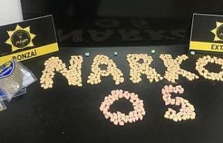 Amasya’da 34 gram bonzai ve 510 adet uyuşturucu...