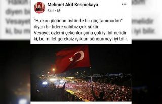 Amasya’dan "Işıklar Yanıyor" paylaşımına...