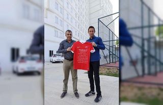 Ampute Milli Futbol Takımına anlamlı ziyaret