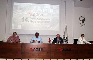 AOSB 14. Olağan Genel Kurulu yapıldı
