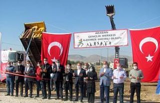 Araban Gençlik Merkezinin temeli dualarla atıldı