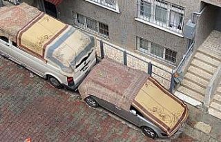 Arabanı yorganına göre park et