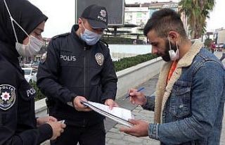 Arnavutköy’de maske denetimi