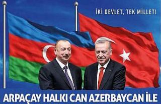 Arpaçay Belediyesi’nden Azerbaycan’a destek