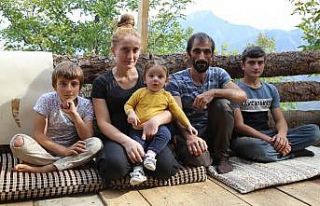 Artvin’de kanser hastası baba ve eğitim mağduru...