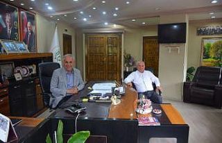 ASKF Başkanı Tosun’dan Başkan Yaman’a ziyaret