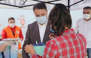 Atakum Belediyesi’nden 200 çocuğa kış hediyesi