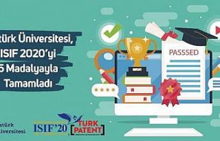 Atatürk Üniversitesi, ISIF 2020’yi 5 Madalyayla...