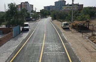 Aydın Büyükşehir Belediyesi Hasköy yolunu sıcak...