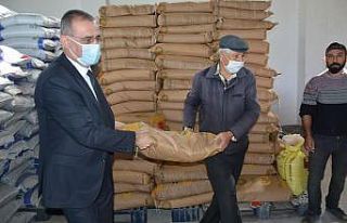 Aydın’da 140 ton fiğ ve arpa tohumu dağıtımı...