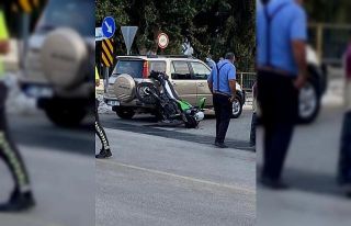 Aydın’da trafik kazası; 1 yaralı