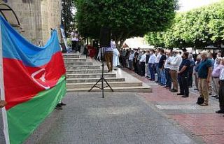 Azerbaycan’da hayatını kaybedenler için gıyabi...