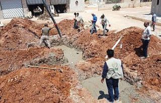 Azez’de 12 derslikli okulun inşasına başlandı