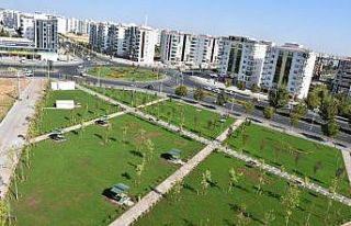 Bağlar Belediyesinin 75 günde tamamladığı park...