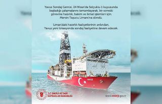 Bakan Dönmez: “Yavuz yeni lokasyonda sondaj faaliyetine...