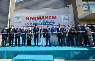 Bakan Kurum Harmancık Kapalı Pazar Yeri ve Sosyal...