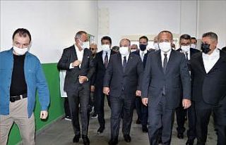 Bakan Varank, Denizli Çardak OSB’de incelemelerde...