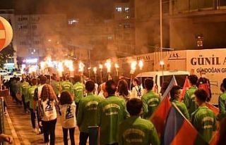 Balıkesir Cumhuriyet için yürüdü