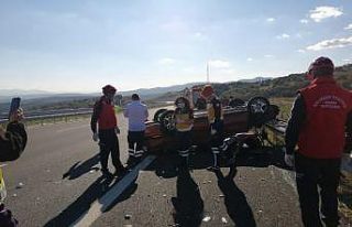 Balıkesir’de otobanda trafik kazası 1 ölü