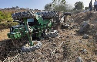 Balıkesir’de traktör kazası 1 yaralı