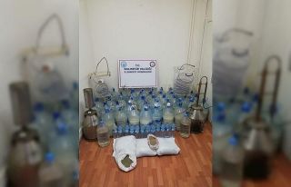 Bandırma’da sahte içki ele geçirildi