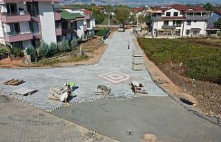 Başiskele mahallelerine yeni parke yol