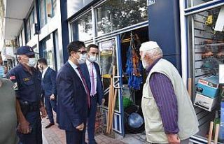 Başiskele’de korona virüs denetimi