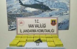 Başkale’de 61 kilo eroin ele geçirildi