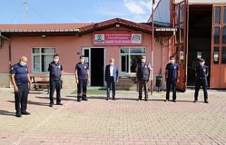 Başkan Akkaya’dan İtfaiye Merkezi’ne ziyaret