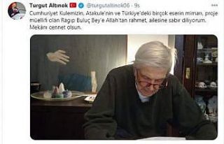 Başkan Altınok’tan Mimar Buluç için başsağlığı...
