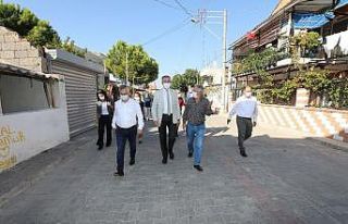 Başkan Arda ve ekibinden Sarnıç çıkarması