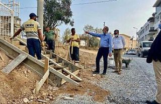 Başkan Atabay, çalışmaları yerinde denetledi