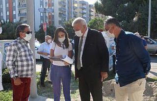 Başkan Atay, çalışmaları yerinde inceledi