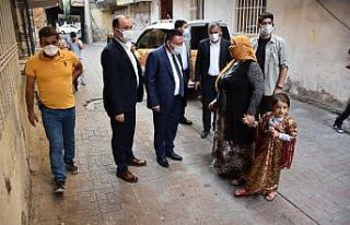 Başkan Beyoğlu yerinde dönüşümün uygulanacağı...