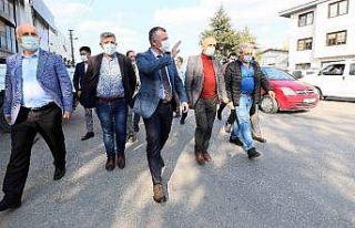 Başkan Büyükakın, ‘Durmadan yorulmadan çalışmaya...