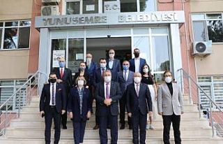 Başkan Çerçi Türkiye Kent Konseyleri Birliği’ni...