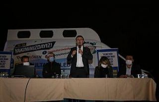 Başkan Deniz Köken Karadolap Mahallesi sakinleriyle...