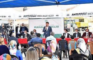 Başkan Dinçer, Aratol Mahallesi sakinlerini dinledi