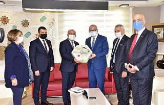 Başkan Ergün Kent Konseyleri Birliğini ağırladı