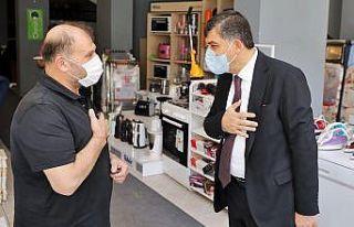 Başkan Fadıloğlu’ndan Esnaf Ziyareti