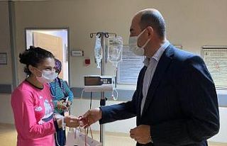 Başkan Kılıç’tan lösemili Suna’ya sürpriz