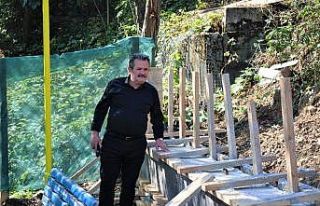 Başkan Koloğlu çalışmaları yerinde inceledi