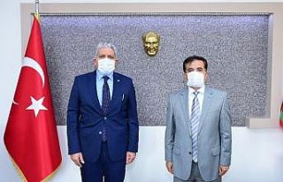 Başkan Küpeli’nden Müdür Değirmenci’ye hayırlı...