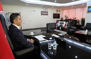 Başkan Mustafa Kayalar AB proje toplantısına katıldı