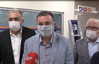 Başkan Savaş’tan Başkan Böcek’e ziyaret