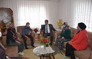 Başkan Sülük’ten şehit babasına ziyaret