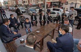 Başkan Vekili Aslan, esnafın sorunlarını yerinde...